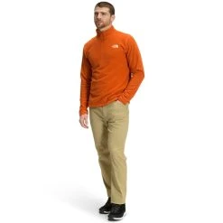 THE NORTH FACE Men's Textured Cap Rock 1/4-Zip Fleece -The North Face shop 2060423 802 alt2