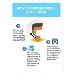HANES Face Masks, 5-Pack 11 HANES Face Masks, 5-Pack -The North Face shop 2073078 001 alt4