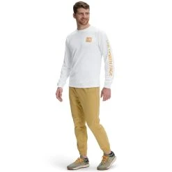 THE NORTH FACE Men's Logo Play Long Sleeve Tee -The North Face shop 2074604 101 alt2