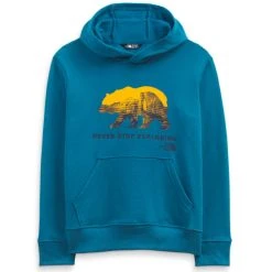 THE NORTH FACE Boys’ Camp Fleece Pullover Hoodie -The North Face shop 2078927 405 alt2