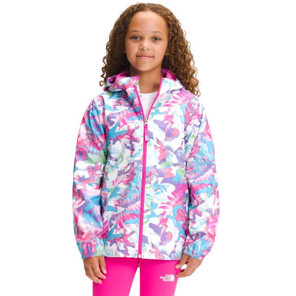 THE NORTH FACE Girls’ Printed Zipline Rain Jacket 3 THE NORTH FACE Girls’ Printed Zipline Rain Jacket