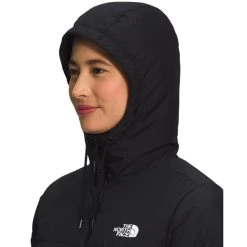 THE NORTH FACE Women’s Belleview Stretch Down Hoodie Jacket -The North Face shop 2082748 001 alt3