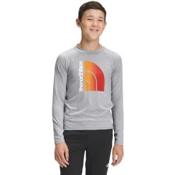 THE NORTH FACE Boys’ Amphibious Long-Sleeve Sun Tee