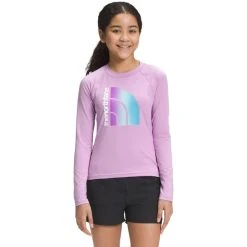 THE NORTH FACE Girls’ Amphibious Long-Sleeve Sun Tee